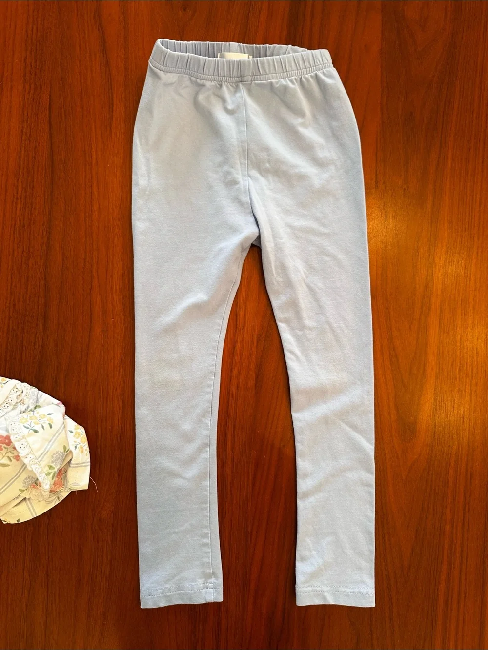 Cecil & Lou Girls Floral Hydrangea Leggings Set Light Blue size 6